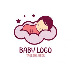 thiết kế logo mẹ và bé đẹp